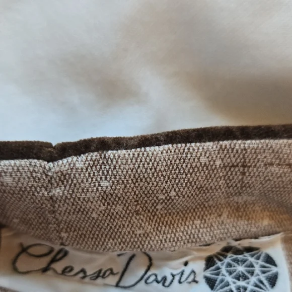 Boho Scalloped Layered Velvet Skirt in Brown - Picture 8 of 12